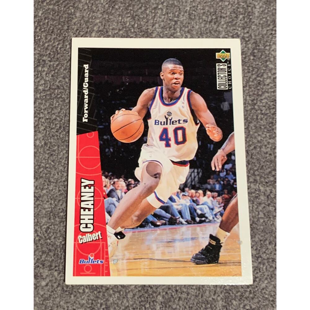 NBA Collectable Cheaney‎ Card